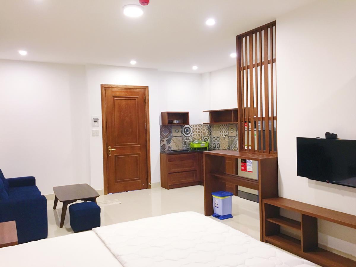 Aris Beach Apartment & Hotel Da Nang Bagian luar foto