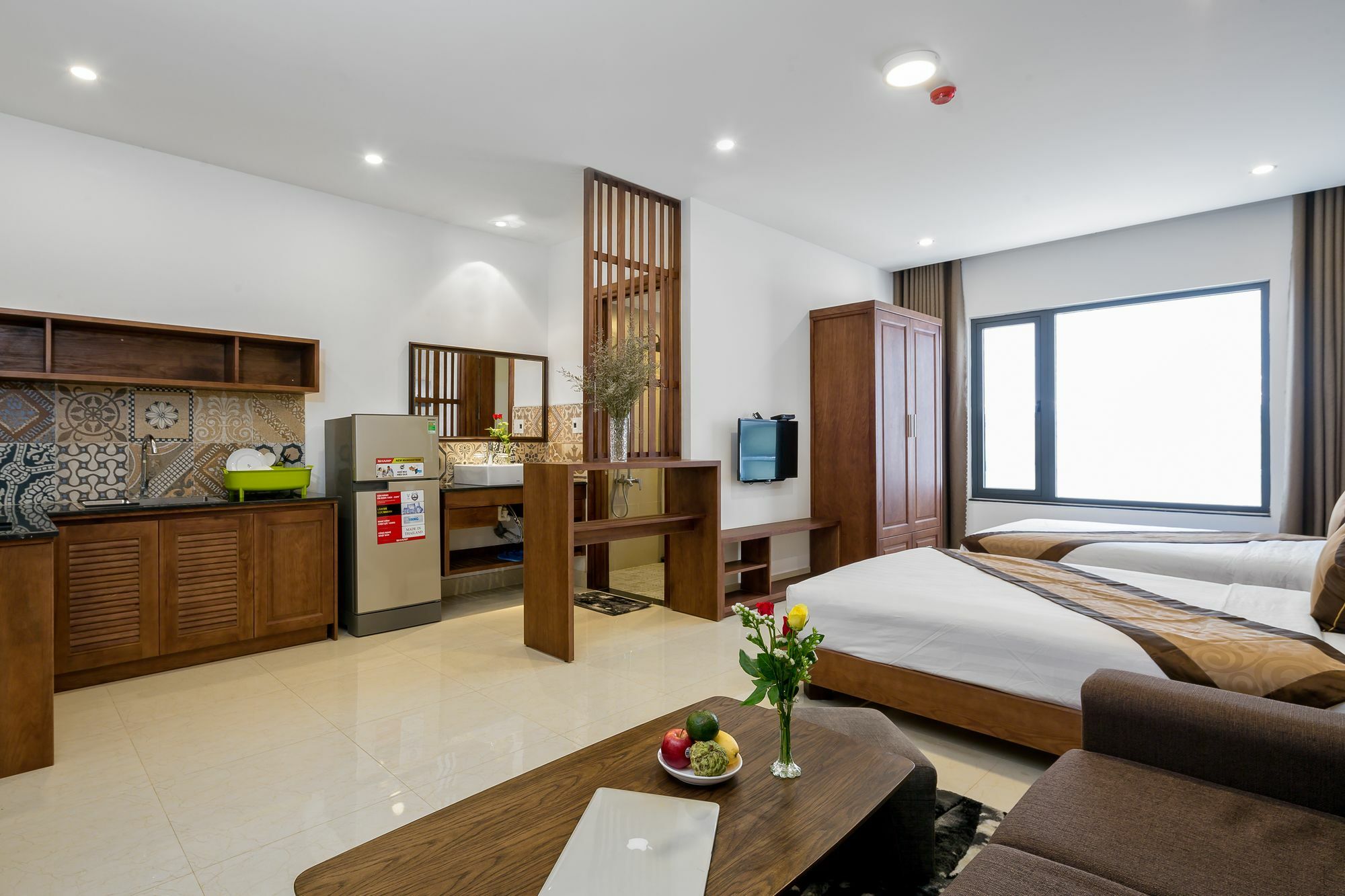 Aris Beach Apartment & Hotel Da Nang Bagian luar foto